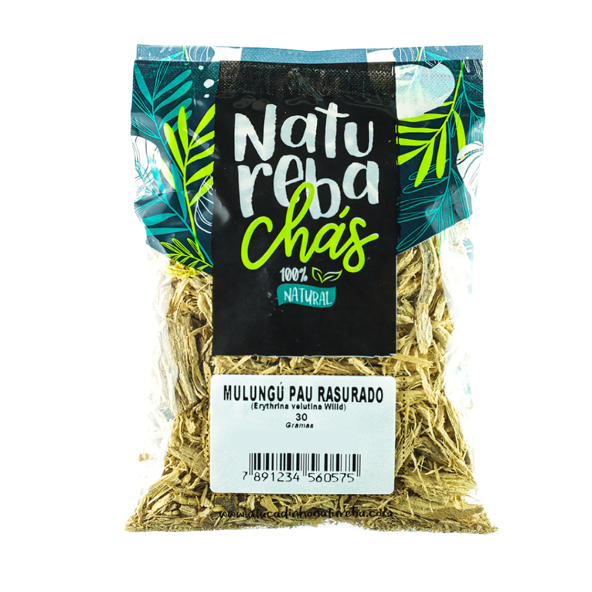 Chá de Mulungu Rasurado / Mulungu Bark Tea - Natureba (30g)