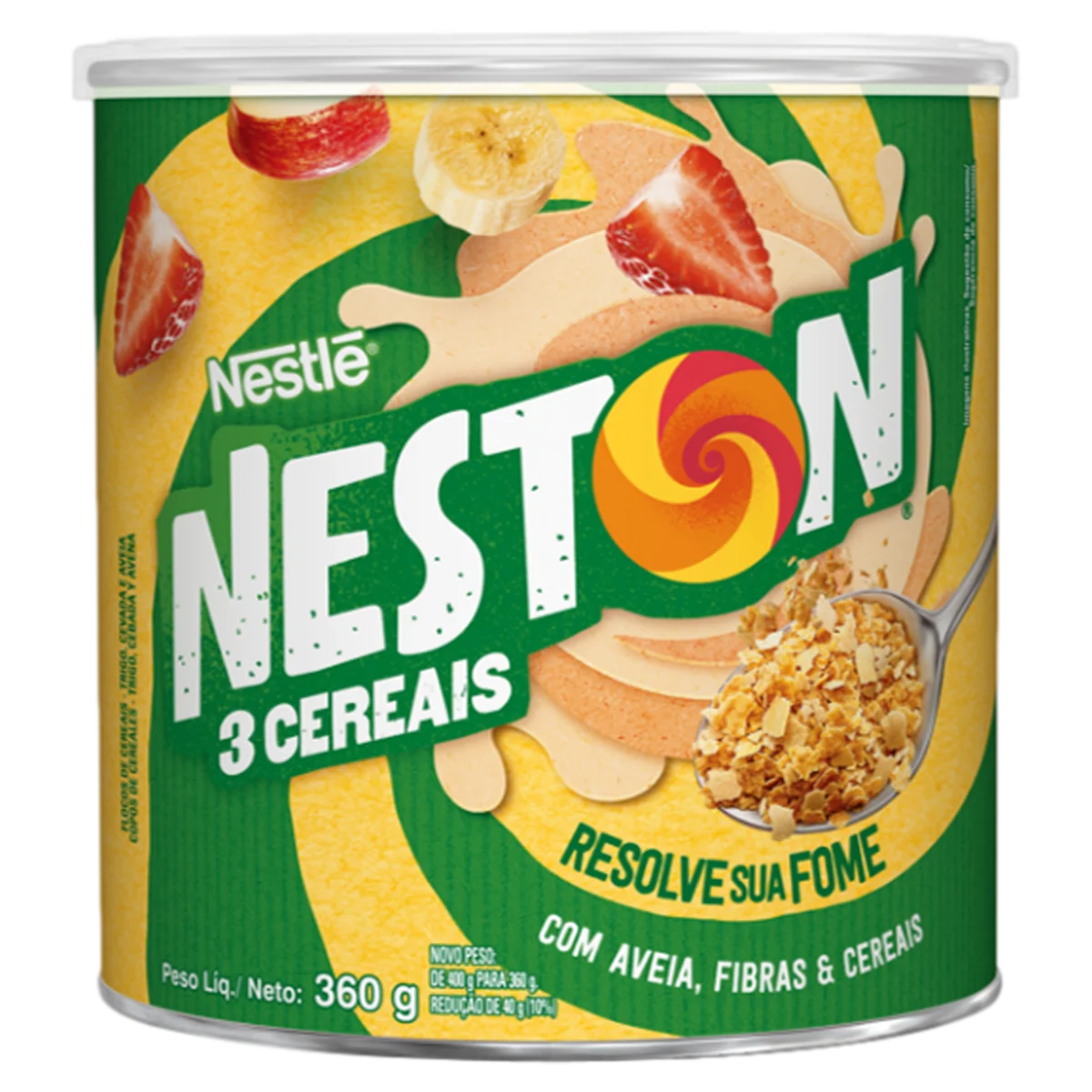 Neston 3 Cereais / Neston 3 Cereals - Nestlé (360g)