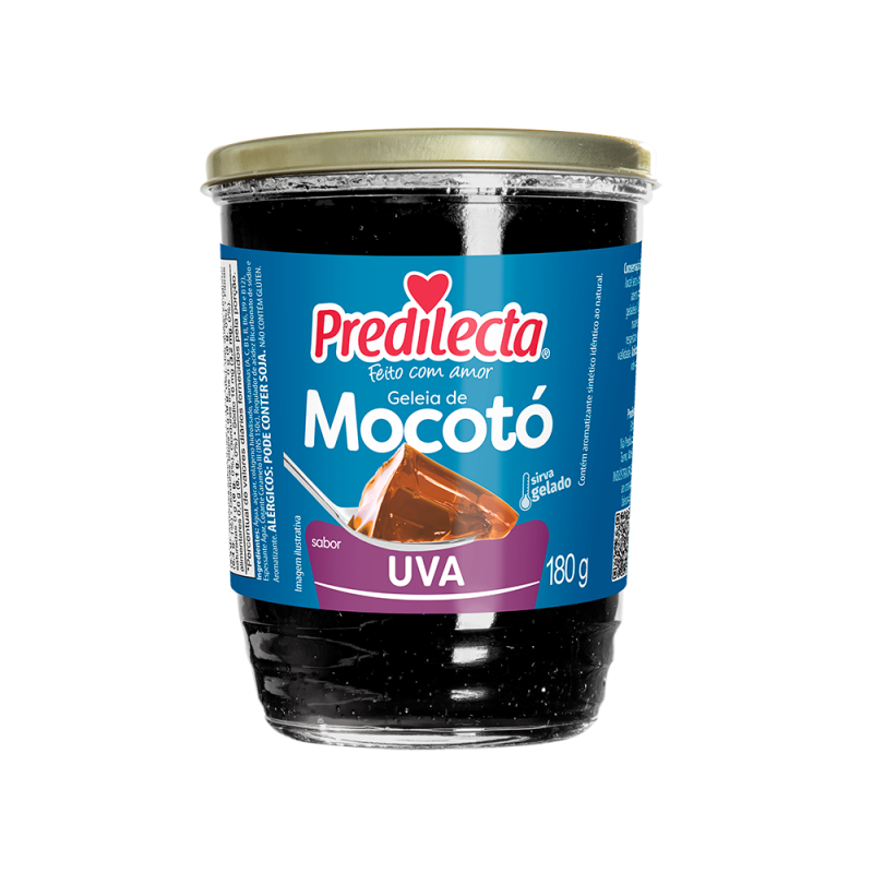 Geléia de Mocotó Uva / Grape Flavored Mocotó Jelly - Predilecta (180g)