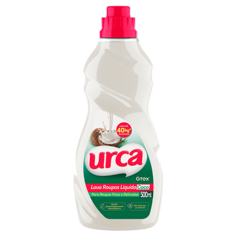 Sabão de Coco Líquido / Coconut Liquid Laundry Detergent - Urca (500ml)