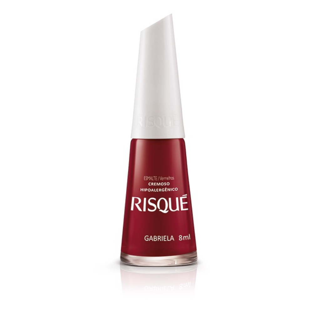 Esmalte Vermelho Gabriela / Nail Polish Red Gabriela - Risqué (8ml)