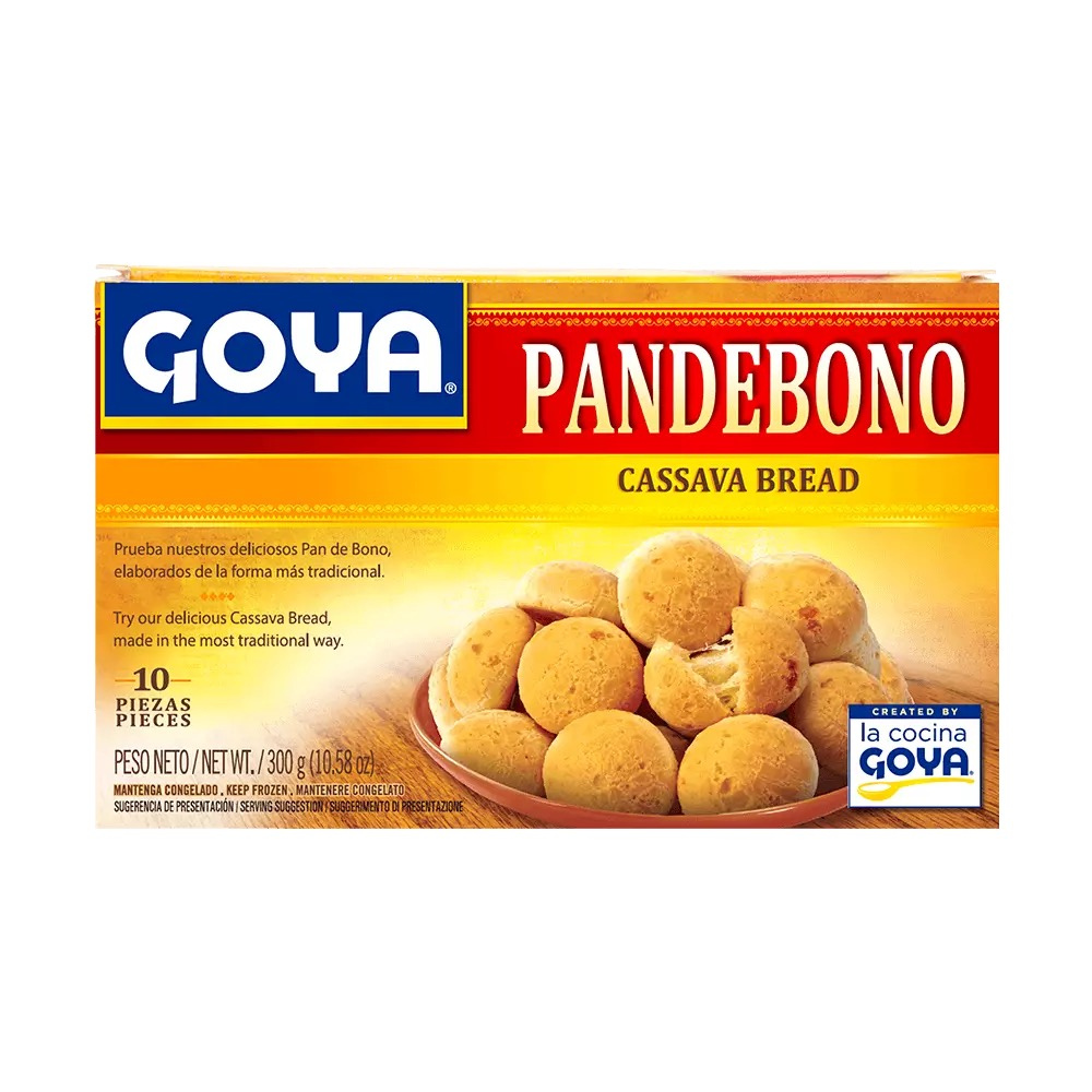 Pandebono Gongelado / Pandebono Cassava Bread - Goya (300g - 10un.)