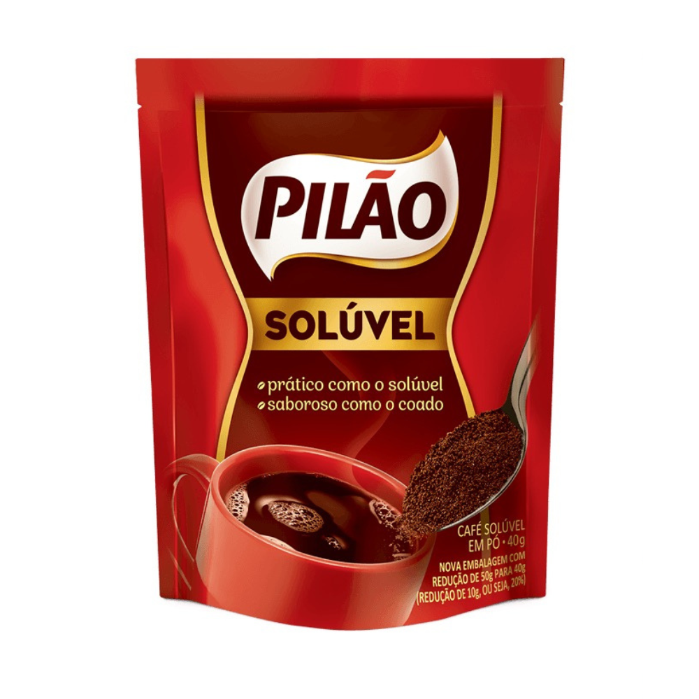 Café Solúvel / Instant Coffee - Pilão (40g)