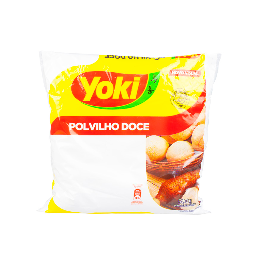 Polvilho Doce / Fine Manioc Starch Sweet - Yoki (500g)