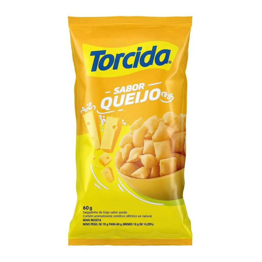 Salgadinho Lucky Torcida Queijo / Cheese Snacks - Torcida (60g)