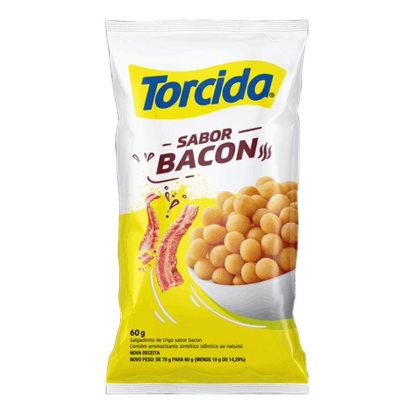 Salgadinho Lucky Torcida Bacon / Bacon Snacks - Torcida (60g)