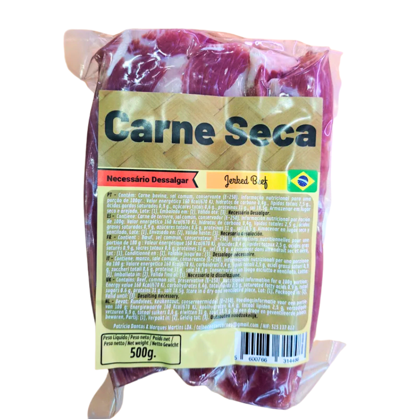 Carne Seca / Jerked Beef - Center Carnes (500g)