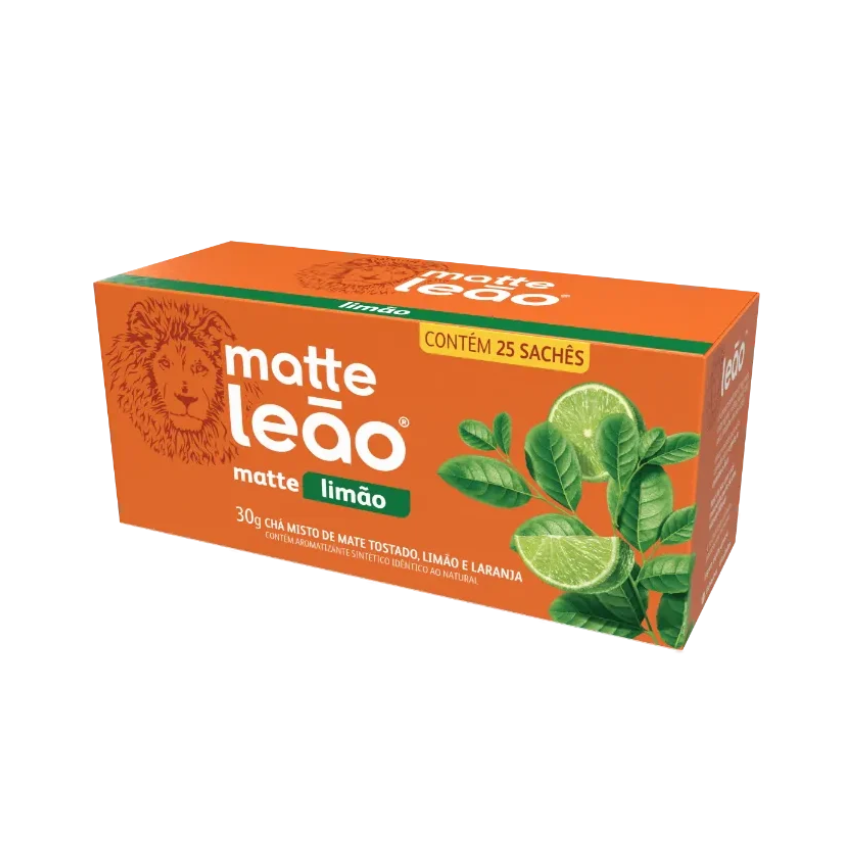 Chá Matte Limão / Mate Tea with Lime - Leão (30g)
