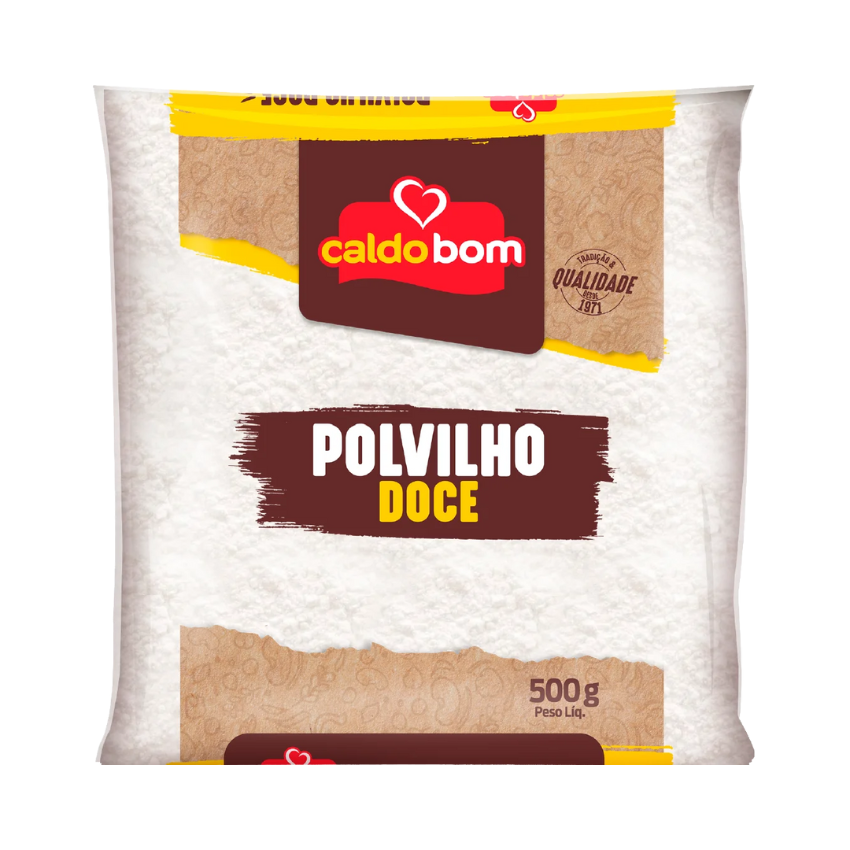Polvilho Doce / Fine Manioc Starch Sweet - Caldo Bom (500g)