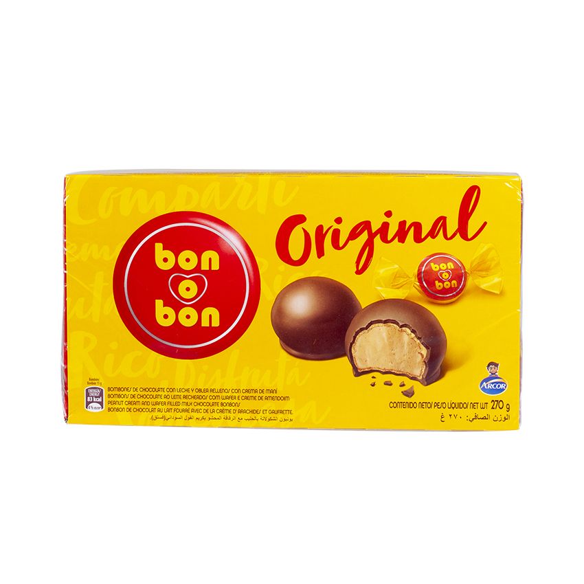 Bombom Bon o Bon / Chocolate Bonbon - Arcor (270g)