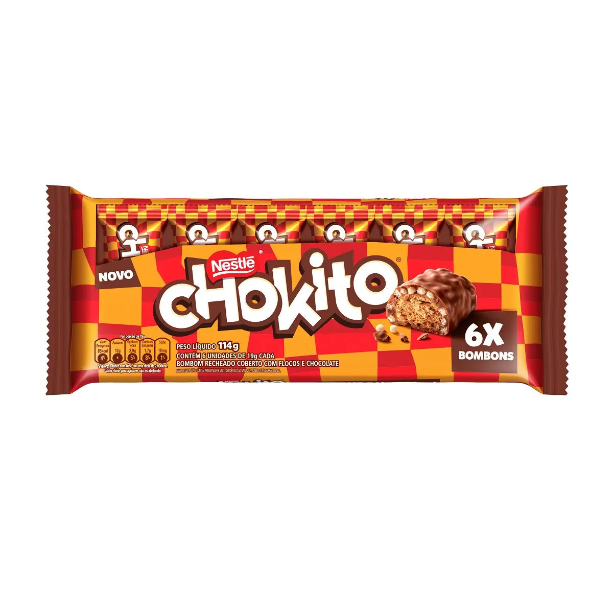 Chocolate Chokito / Chokito Crunchy Chocolate - Nestlé (114g)