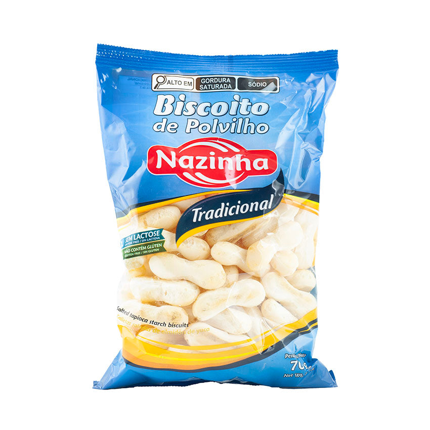 Biscoito de Polvilho / Manioc Chips - Nazinha (70g)