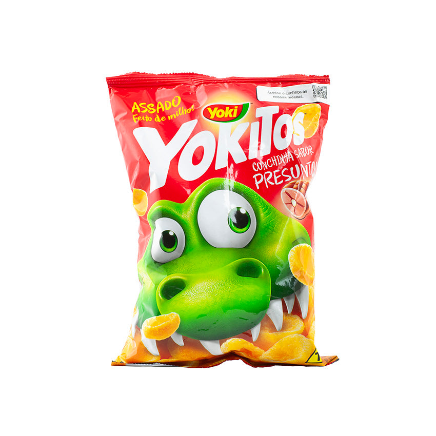 Yokitos Sabor Presunto / Ham-Flavored Maize Crisps - Yoki (54g)