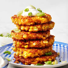 Sweet Cornmeal Fritters with Honey and Cinnamon