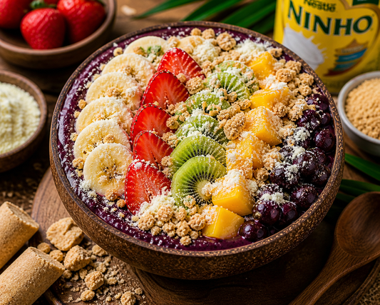 Tropical Açai Bowl with Fresh Toppings