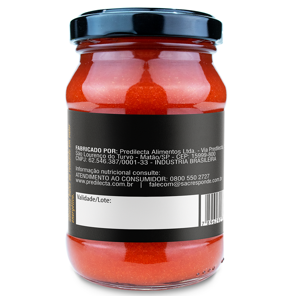 Goiabada Gourmet Zero Açúcar / Sugar-Free Gourmet Guava Paste - Predilecta (220g)