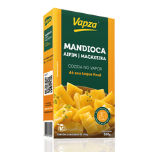 Mandioca Cozida no Vapor / Steam-Cooked Cassava - Vapza (500g)