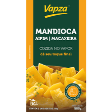 Mandioca Cozida no Vapor / Steam-Cooked Cassava - Vapza (500g)