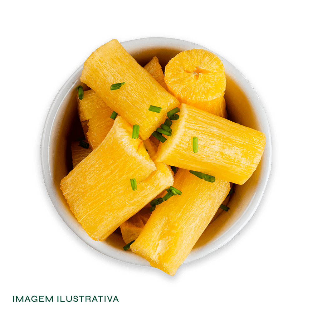 Mandioca Cozida no Vapor / Steam-Cooked Cassava - Vapza (500g)