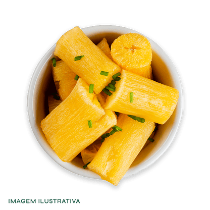 Mandioca Cozida no Vapor / Steam-Cooked Cassava - Vapza (500g)