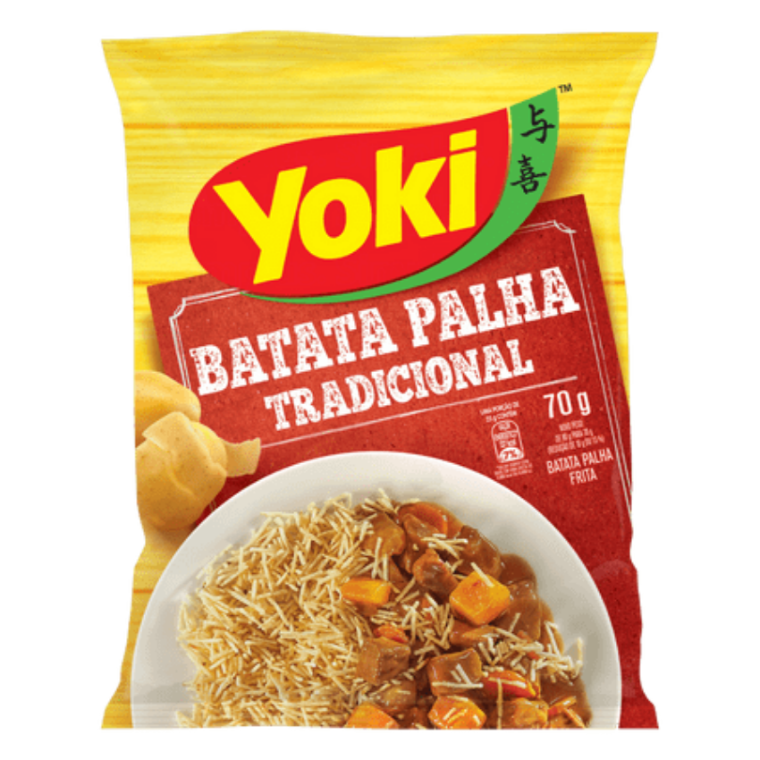 Batata Palha Tradicional / Potato Sticks - Yoki (70g)