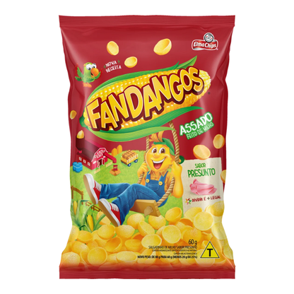 Fandangos Presunto / Fandangos Ham-Flavored Corn Snacks - Elma Chips (60g)