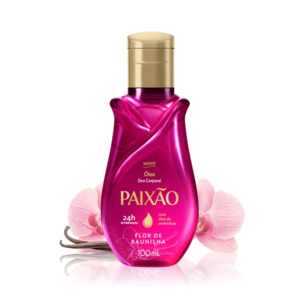 Óleo Corporal Paixão Flor de Baunilha / Vanilla Flower Body Oil - Paixão (100ml)