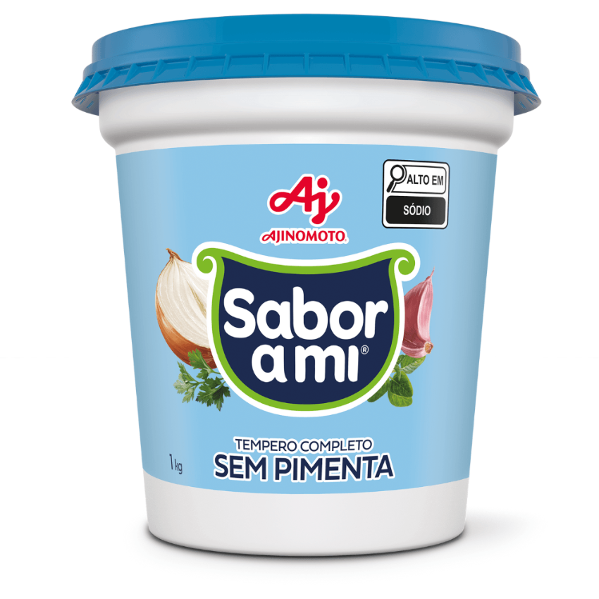 Tempero Completo Sem Pimenta / Complete Seasoning - Sabor a Mi Ajinomoto (1kg)