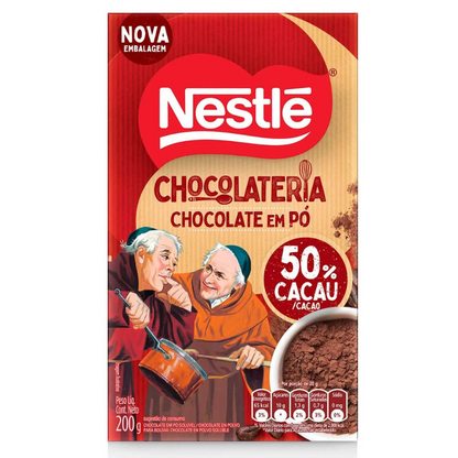 Chocolate em Pó 50% Dois Frades / Chocolate Powder 50% Cocoa - Nestlé (200g)