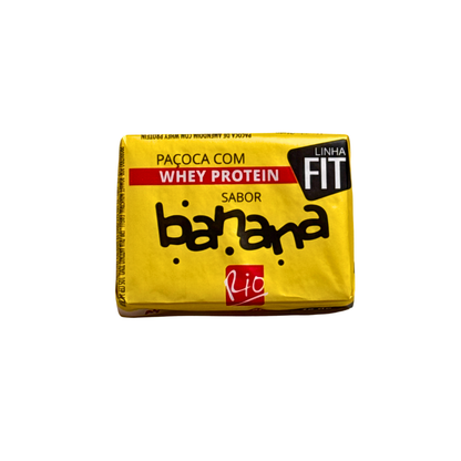 Paçoca com Whey Protein e Banana / Paçoca with Whey Protein & Banana - Moreninha do Rio (264g)