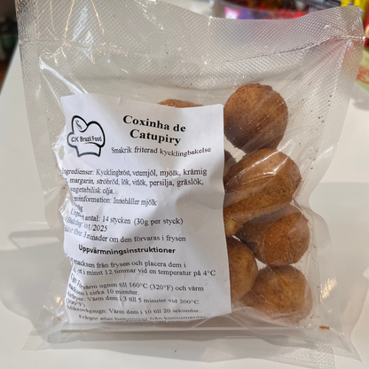 Coxinha de Frango com Catupiry Pré-Frita / Chicken with Cream Cheese Croquettes - CK Food (400g)