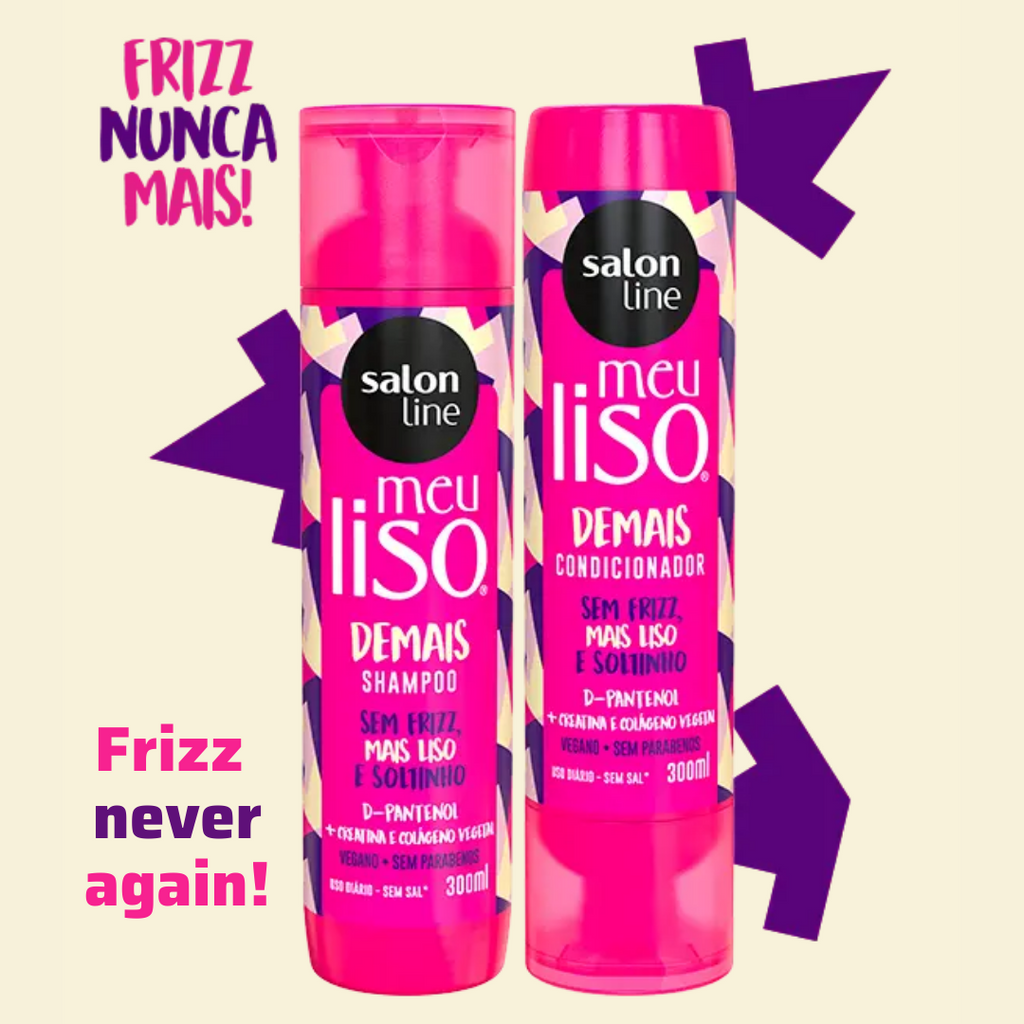 Meu Liso Demais Shampoo (300ml)