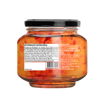 Geléia de Pimenta Vermelha / Red Pepper Jam - Predilecta (320g)