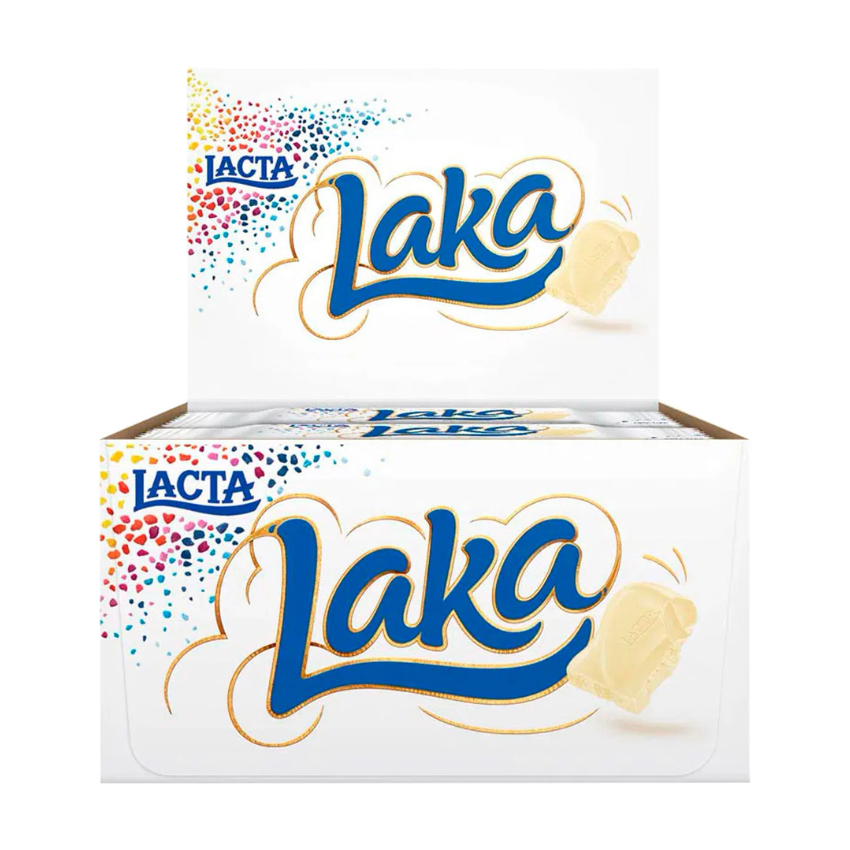 Chocolate Branco Laka / White Chocolate Laka - Lacta