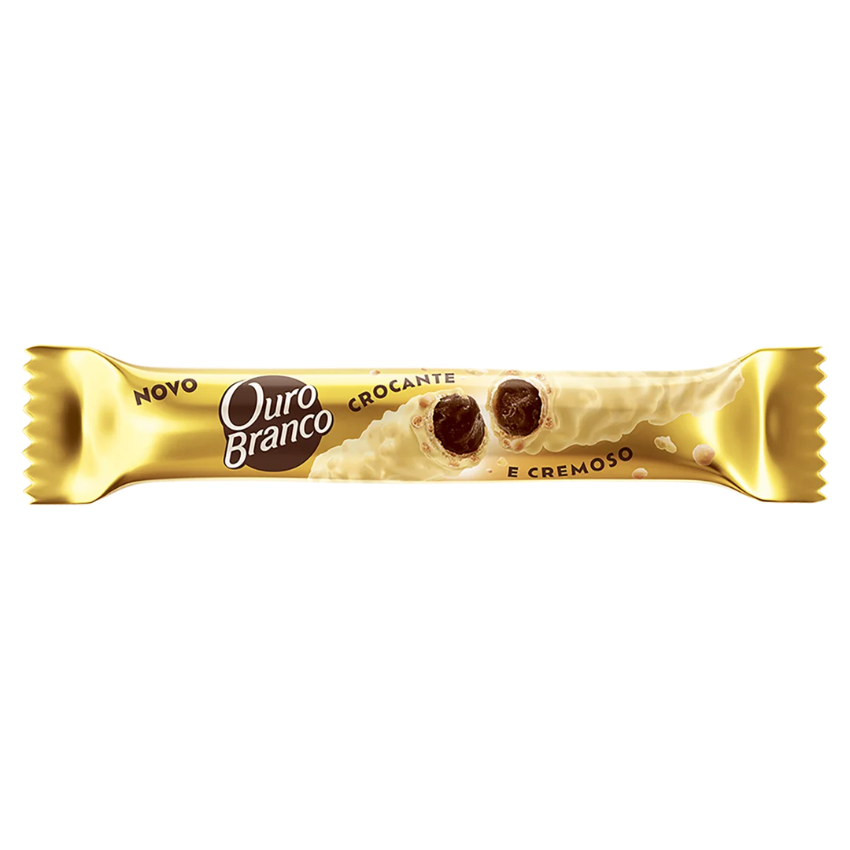 Wafer Ouro Branco - Lacta (25g)