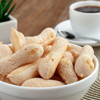 Biscoito de Polvilho Doce Tradicional / Tapioca Starch Biscuit - Peta Caseira (120g)