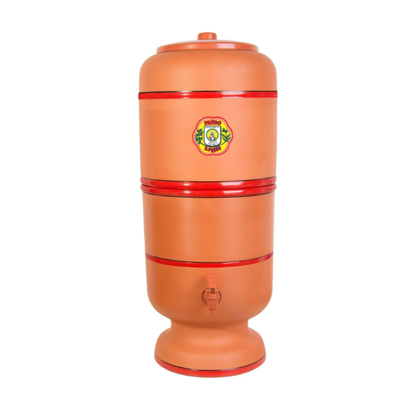 Filtro de Barro / Water Ceramic Filter - São Pedro (2 liters - Triple Safe Filtration System)