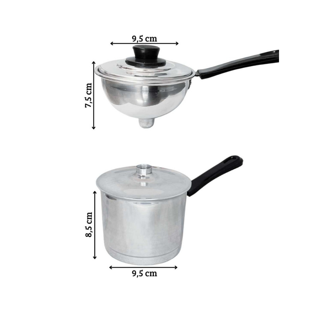 Cuscuzeira Individual / Couscous Steamer - Novo Lar (350ml)