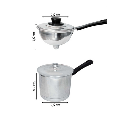 Cuscuzeira Individual / Couscous Steamer - Novo Lar (350ml)