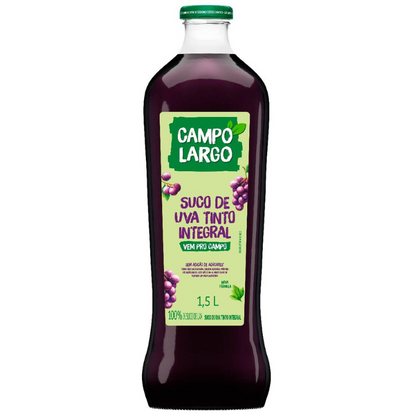 Suco de Uva Integral / 100% Grape Juice - Campo Largo (1,5l)