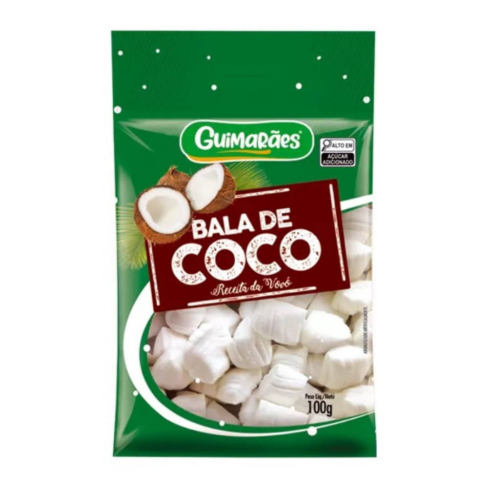 Bala de Coco / Coconut Candy - Guimarães (100g)