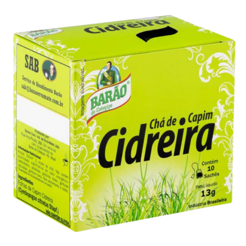 Chá de Capim Cidreira / Lemongrass Tea - Barão (13g)