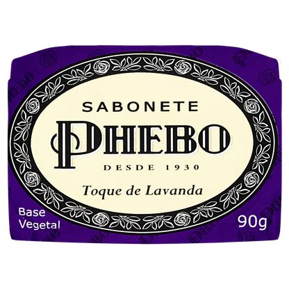 Phebo Sabonete Toque de Lavanda / Lavander Perfumed Glycerin Soap - Phebo (90g)