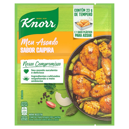 Tempero Meu Assado Sabor Caipira / Rustic Style Seasoning Mix - Knorr (23g)