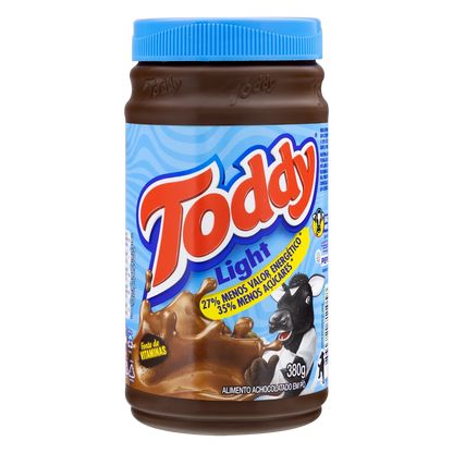 Achocolatado em Pó Light /  Light Chocolate Drink Powder - Toddy (380g)