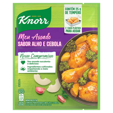 Tempero Meu Assado Sabor Alho e Cebola / Garlic & Onion Style Seasoning Mix - Knorr (25g)