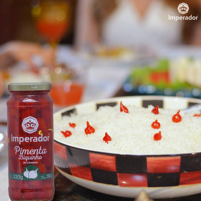 Pimenta Biquinho / Red Biquinho Pepper - Imperador (320g)