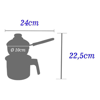 Cuscuzeira Individual "Peitinho" / Individual Cuscuz Steamer - Arnix