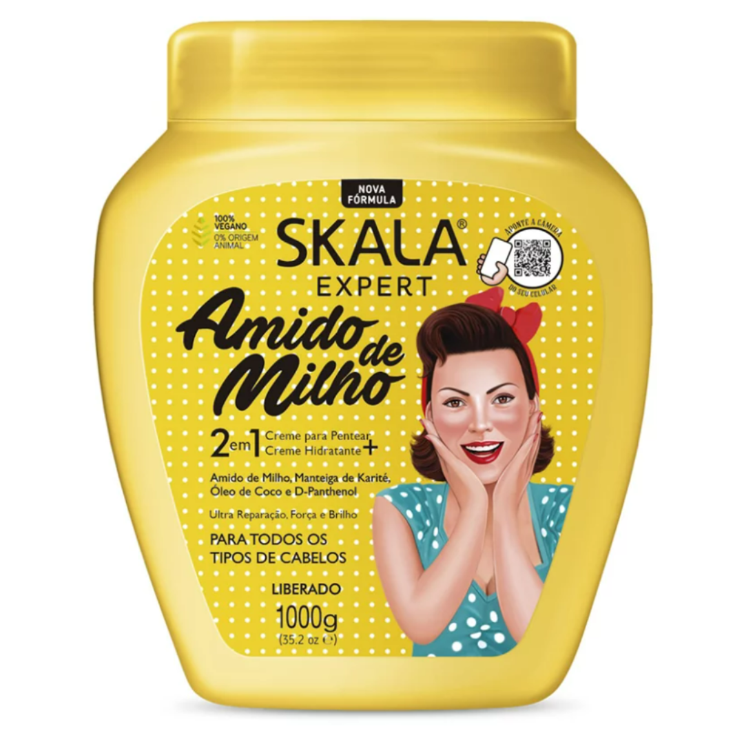 Amido de Milho Leave-in Conditioner 2 in 1 - Skala (1kg or 100g)