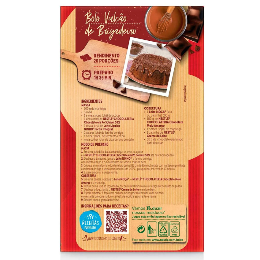 Chocolate em Pó 50% Dois Frades / Chocolate Powder 50% Cocoa - Nestlé (200g)